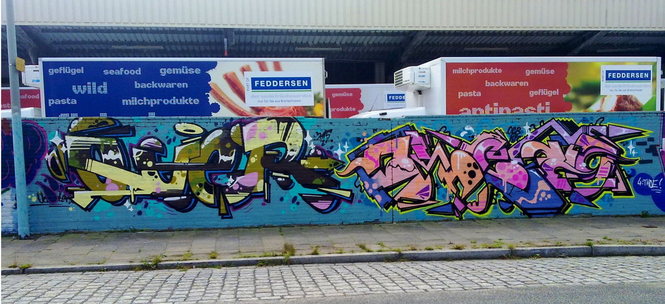 Graffiti Photo by ZUGZWANG - bremerhaven, quer, chedo (2015)