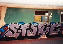 Graffiti Train - Photo by ZUGZWANG - dortmund