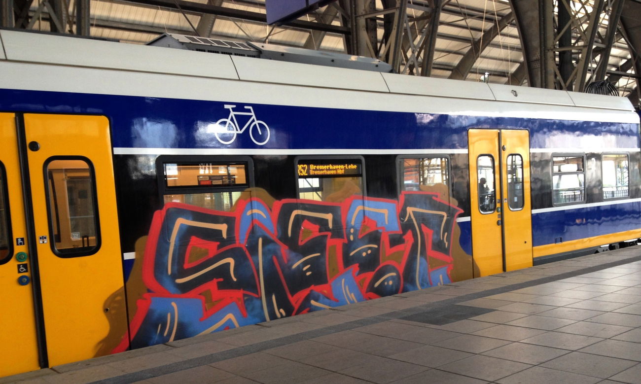 Graffiti Train - Photo by ZUGZWANG - siet (2017)