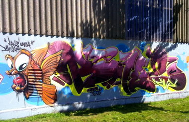 Graffiti Wall - Photo by ZUGZWANG