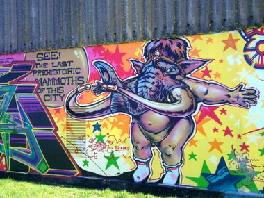 Graffiti Wall - Photo by ZUGZWANG - bremerhaven