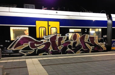 Graffiti Train - Photo by ZUGZWANG - skin (2017)