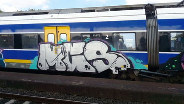 Graffiti Train - Photo by ZUGZWANG - mcs (2016)