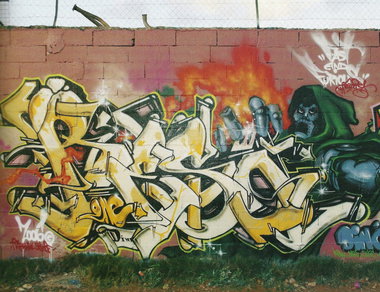 Graffiti Wall - Photo by ZUGZWANG - reso