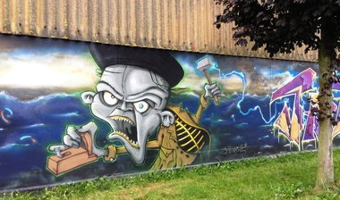 Graffiti Wall - Photo by ZUGZWANG (2017)