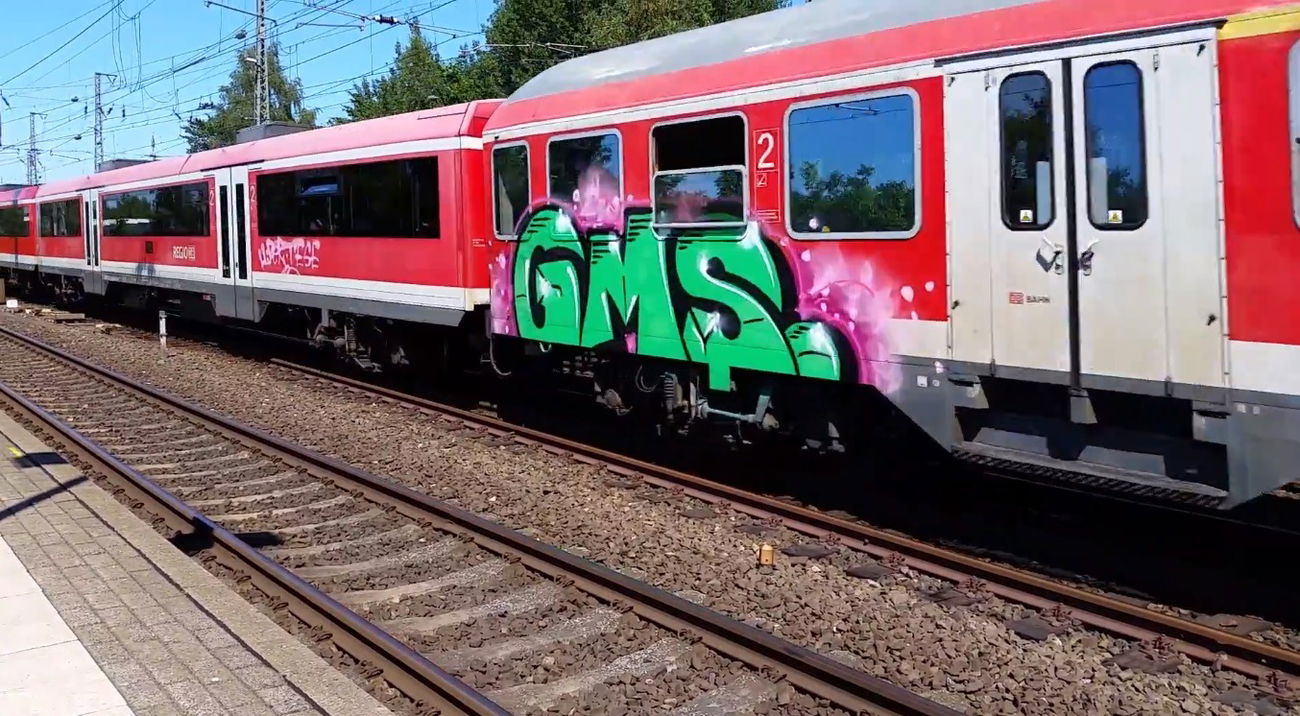 Graffiti Train - Photo by ZUGZWANG - gms (2017)