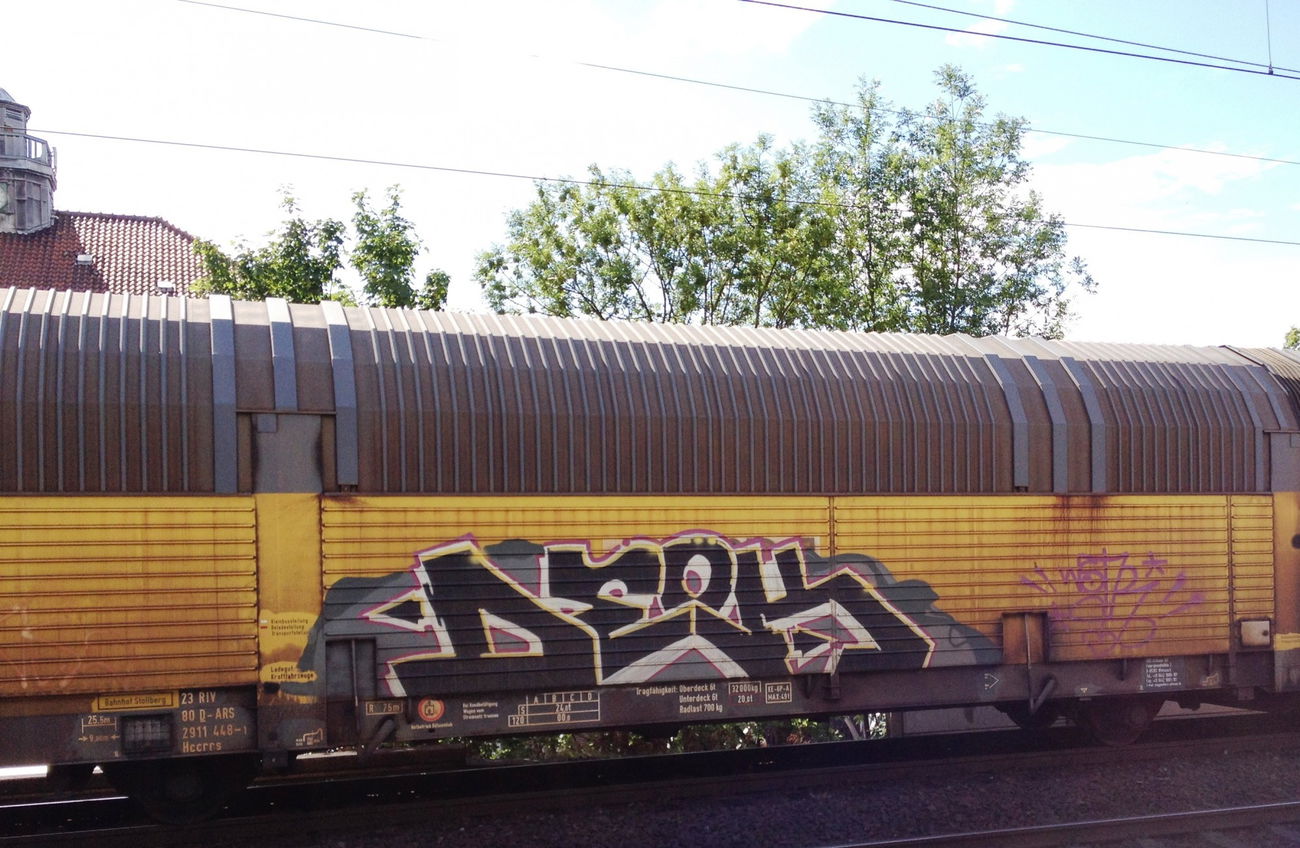 Graffiti Train - Photo by ZUGZWANG