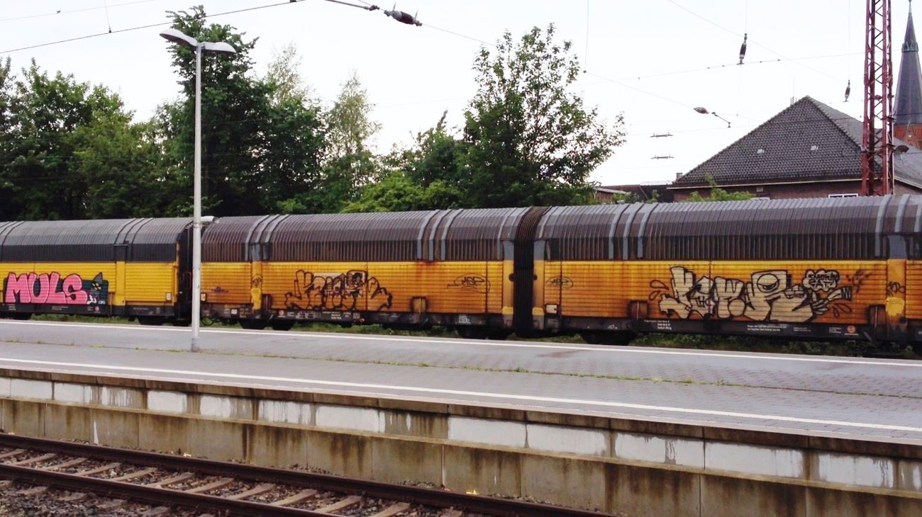 Graffiti Train - Photo by ZUGZWANG