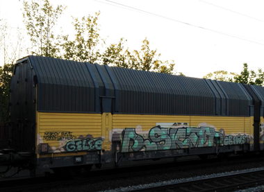Graffiti Train - Photo by ZUGZWANG
