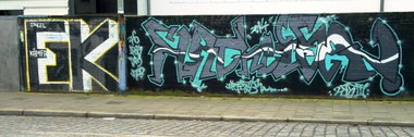 Graffiti Wall - Photo by ZUGZWANG - bremerhaven