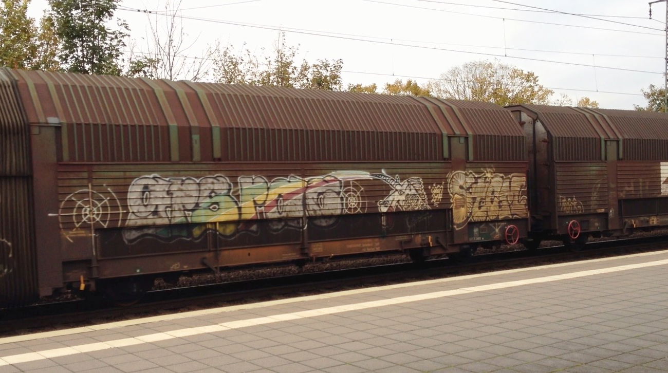 Graffiti Train - Photo by ZUGZWANG
