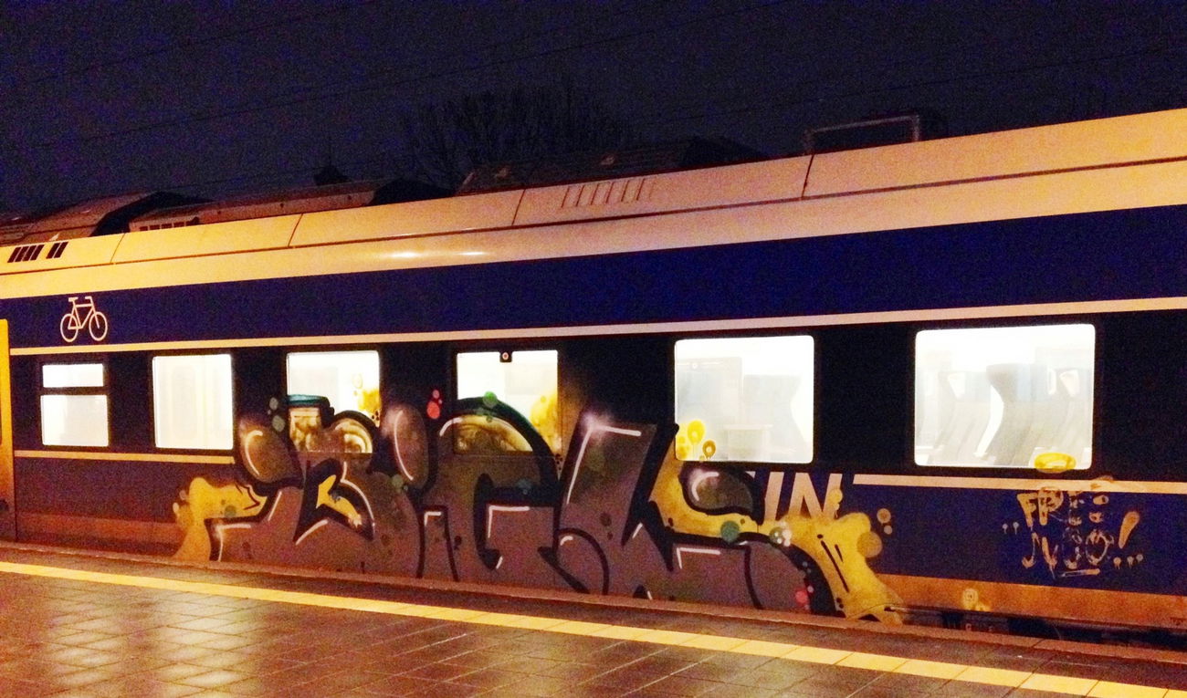 Graffiti Train - Photo by ZUGZWANG - bigl (2018)