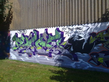 Graffiti Wall - Photo by ZUGZWANG