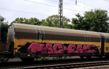 Graffiti Train - Photo by ZUGZWANG