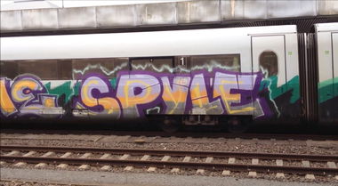 Graffiti Train - Photo by ZUGZWANG - spyle (2017)