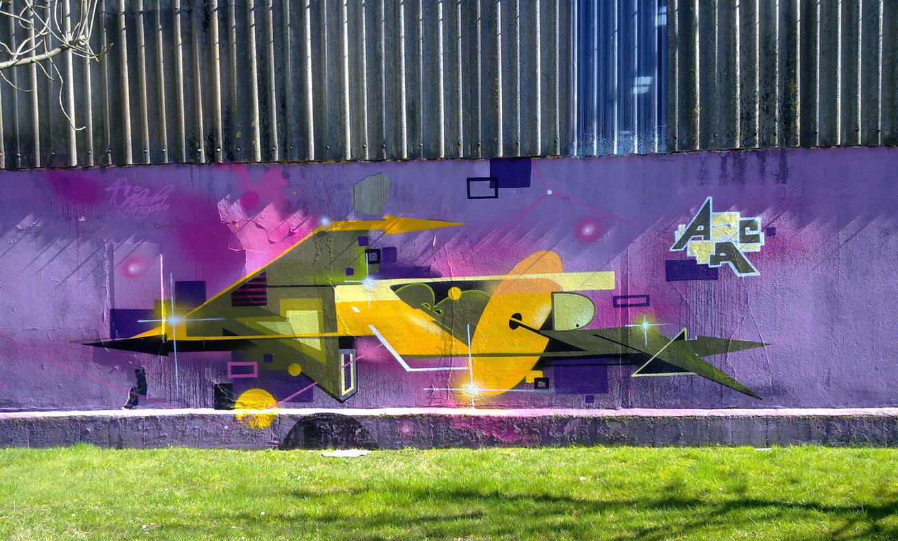 Graffiti Wall - Photo by ZUGZWANG - bremerhaven