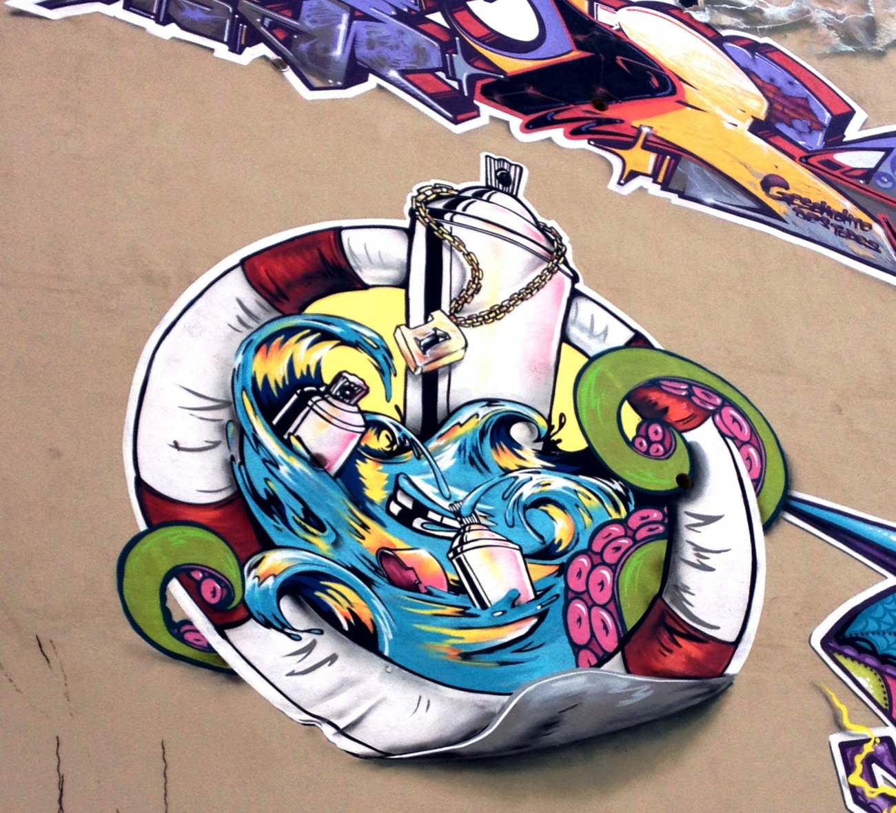 Graffiti Wall - Photo by ZUGZWANG