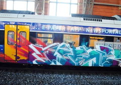 Graffiti Train - Photo by ZUGZWANG - niek