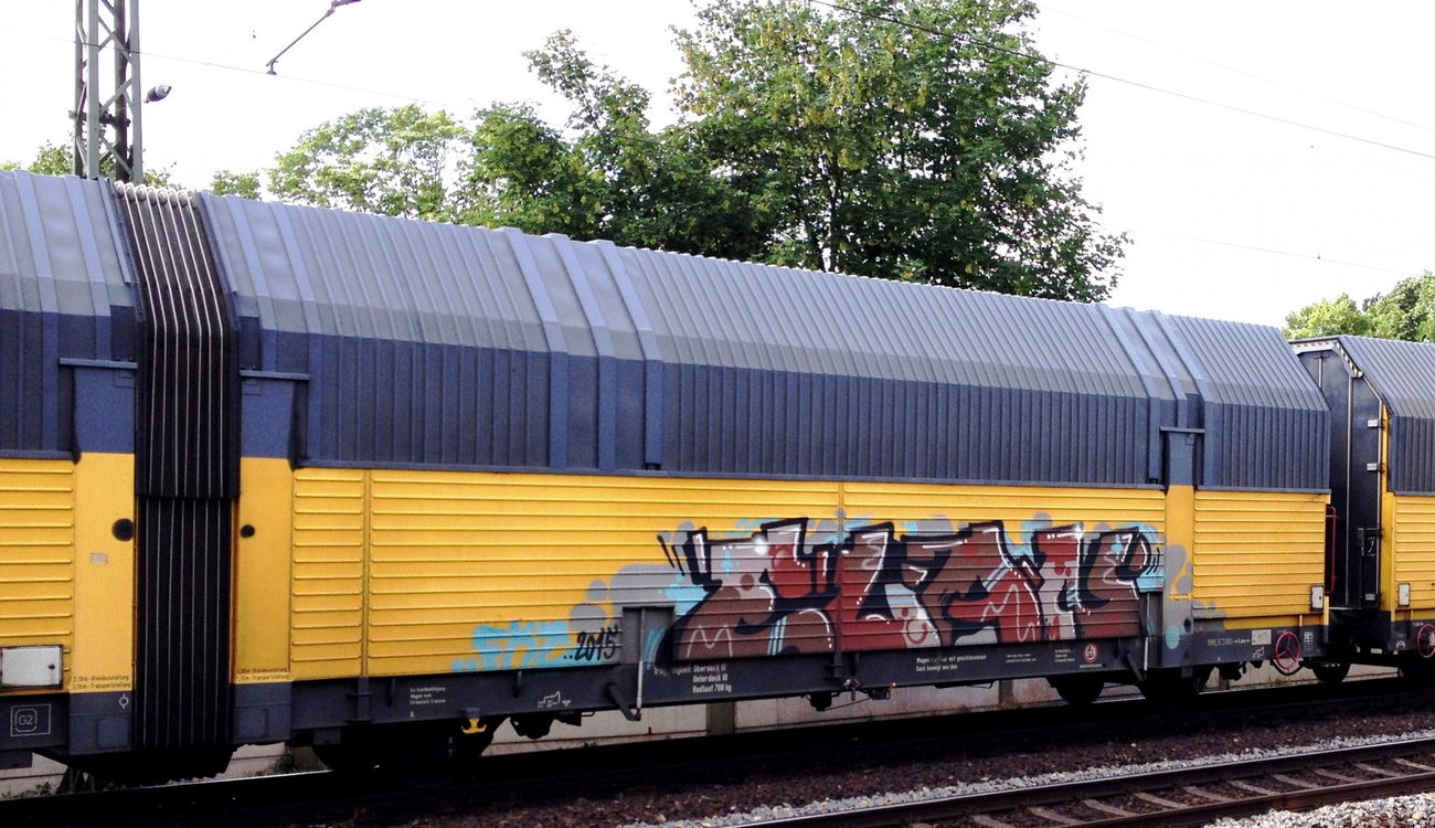 Graffiti Train - Photo by ZUGZWANG