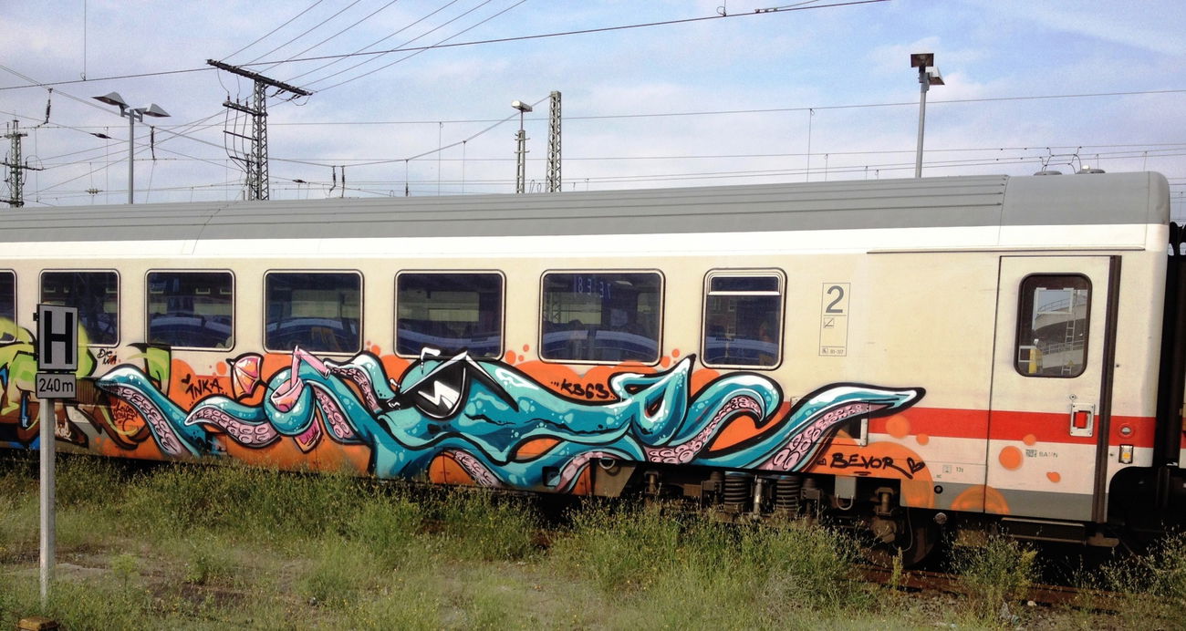 Graffiti Train - Photo by ZUGZWANG (2017)