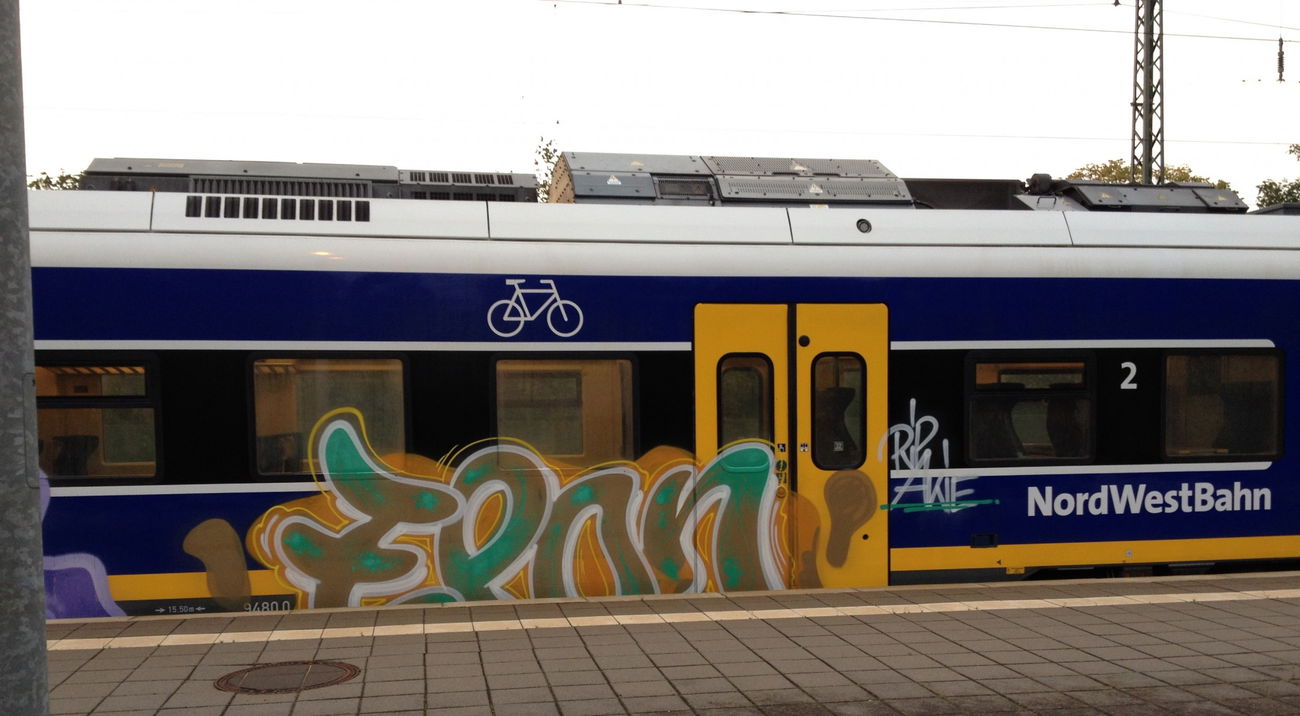 Graffiti Train - Photo by ZUGZWANG - epon (2017)