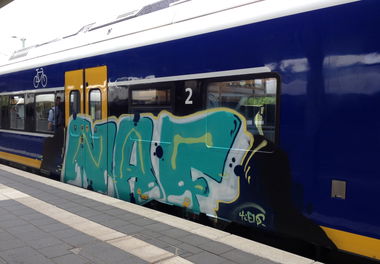 Graffiti Train - Photo by ZUGZWANG - naf (2017)