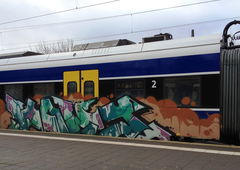 Graffiti Train - Photo by ZUGZWANG - howy (2017)
