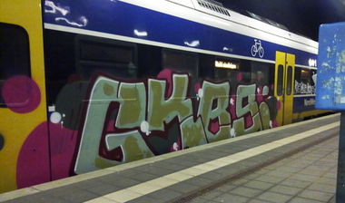 Graffiti Train - Photo by ZUGZWANG - gkbs (2016)