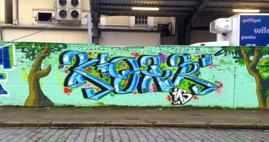 Graffiti Wall - Photo by ZUGZWANG - bremerhaven (2015)