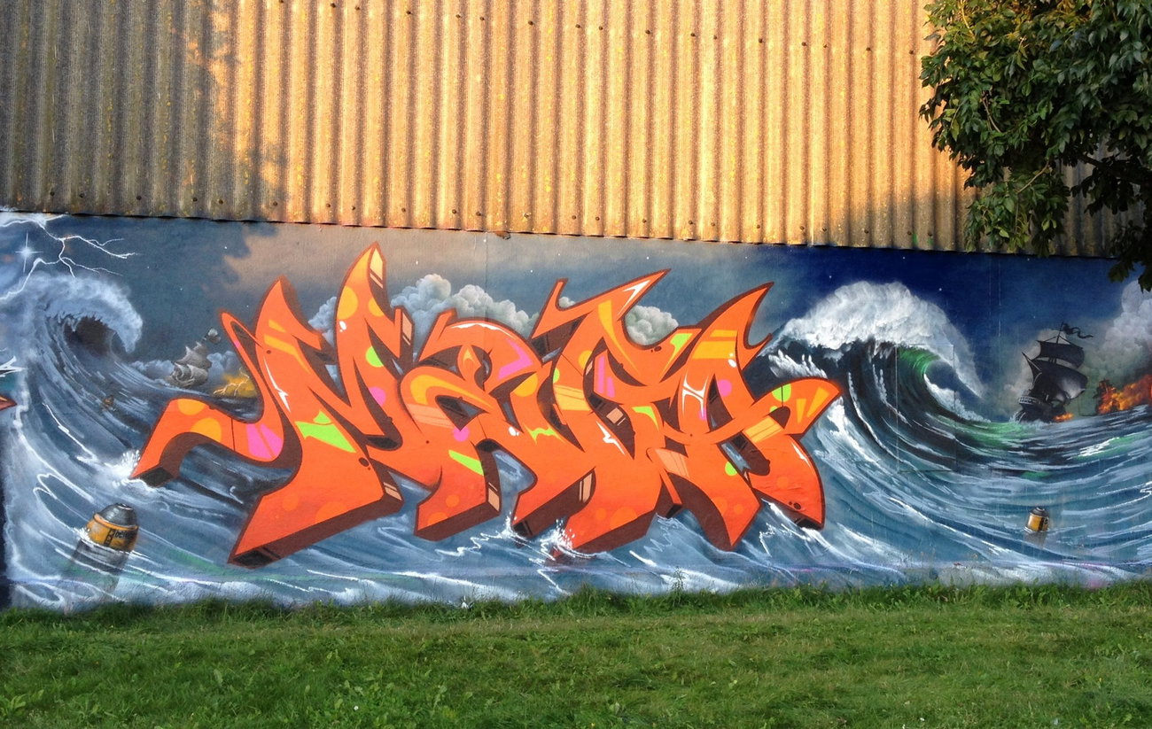 Graffiti Wall - Photo by ZUGZWANG (2017)