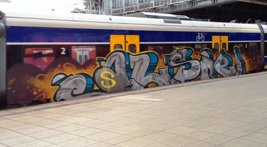 Graffiti Train - Photo by ZUGZWANG - alsoe (2017)