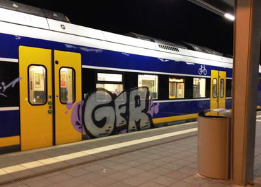 Graffiti Train - Photo by ZUGZWANG - gfr (2017)