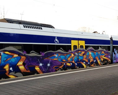 Graffiti Train - Photo by ZUGZWANG - skin (2017)
