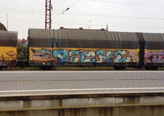 Graffiti Train - Photo by ZUGZWANG