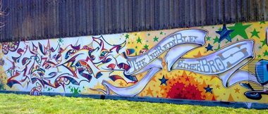 Graffiti Wall - Photo by ZUGZWANG - bremerhaven
