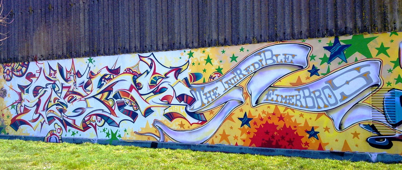 Graffiti Wall - Photo by ZUGZWANG - bremerhaven