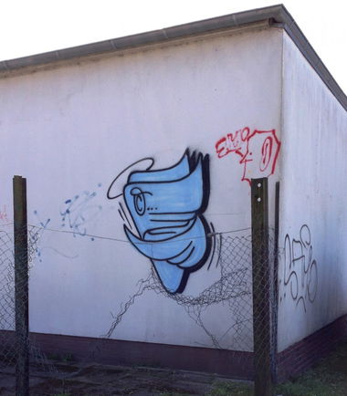 Graffiti Bombing - Photo by ZUGZWANG