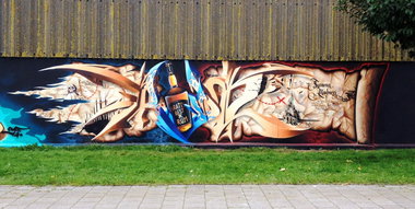 Graffiti Wall - Photo by ZUGZWANG (2017)