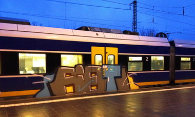 Graffiti Train - Photo by ZUGZWANG - siet (2018)