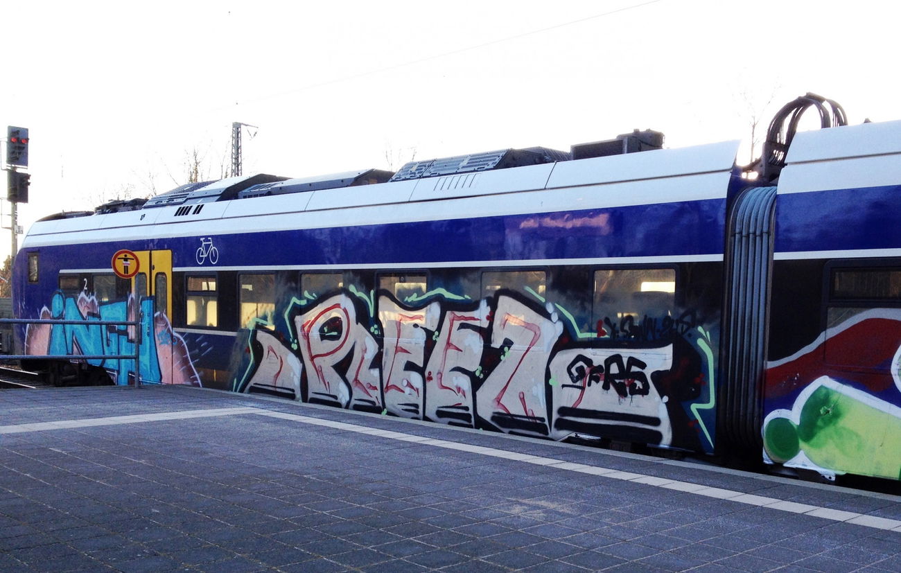 Graffiti Wall - Photo by ZUGZWANG - pleez (2018)