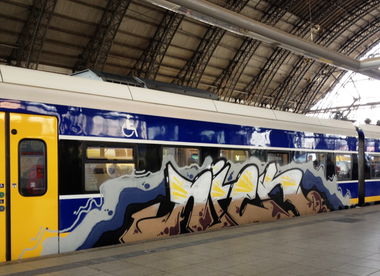 Graffiti Train - Photo by ZUGZWANG - niek (2017)