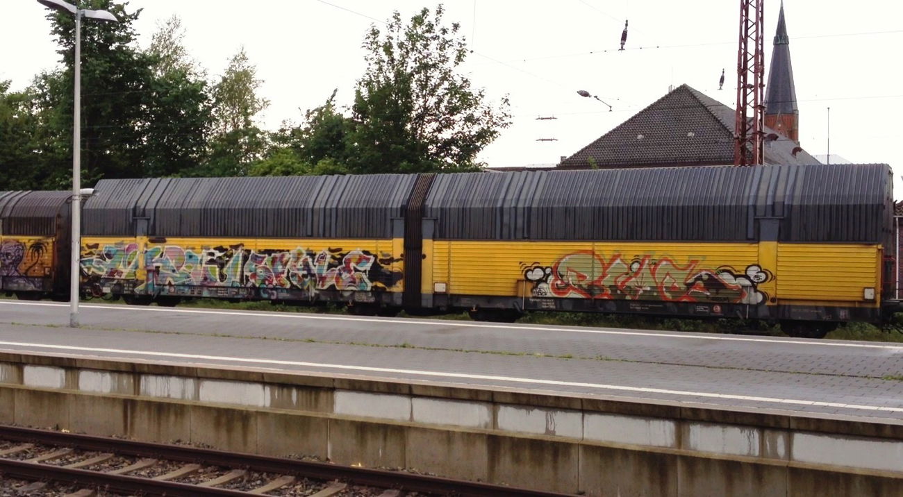 Graffiti Train - Photo by ZUGZWANG