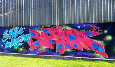 Graffiti Wall - Photo by ZUGZWANG - bremerhaven