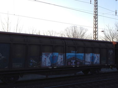Graffiti Train - Photo by ZUGZWANG