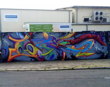 Graffiti Wall - Photo by ZUGZWANG - bremerhaven (2015)