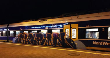 Graffiti Train - Photo by ZUGZWANG - cabron (2017)