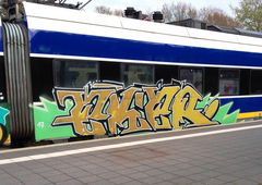 Graffiti Train - Photo by ZUGZWANG (2017)