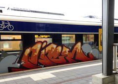 Graffiti Train - Photo by ZUGZWANG - niek (2017)