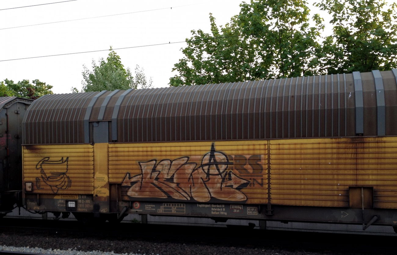 Graffiti Train - Photo by ZUGZWANG