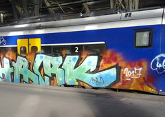 Graffiti Train - Photo by ZUGZWANG - hark (2017)